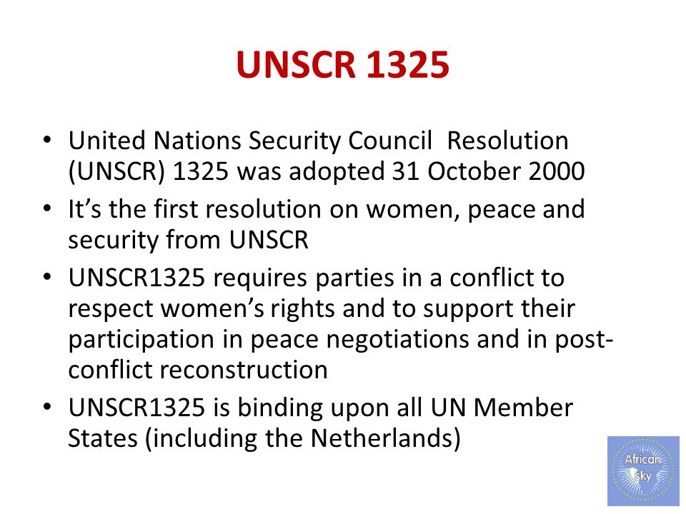 Women Peace And Security And Unscr Ppt Video Online Download