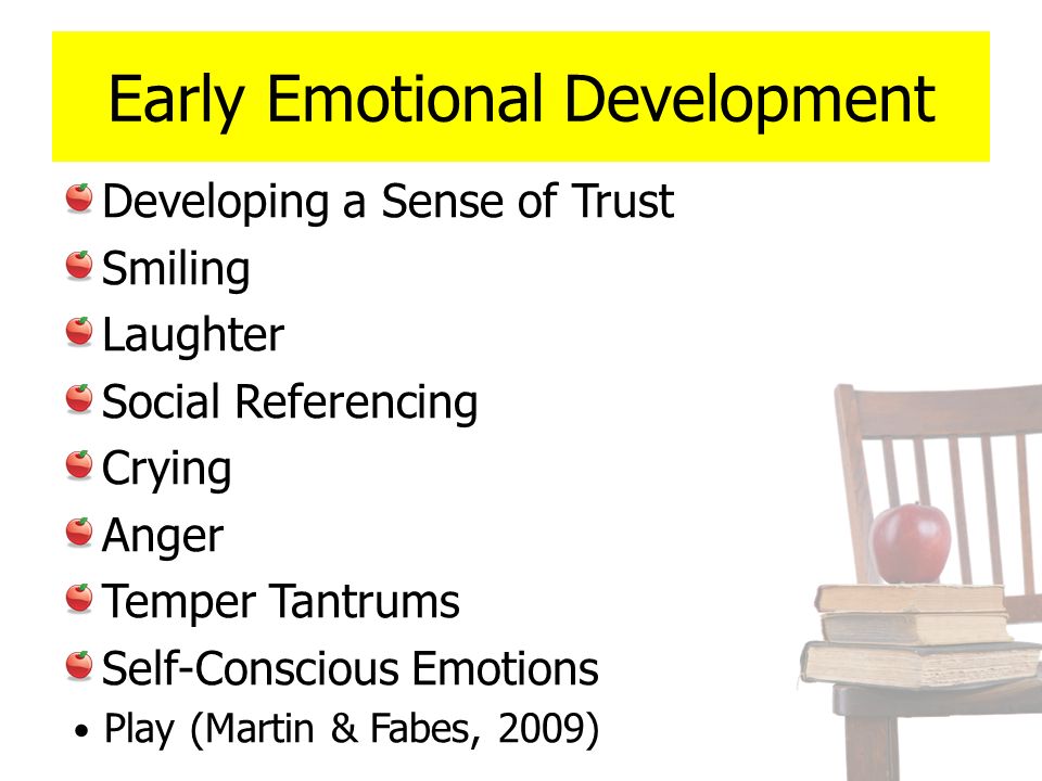 Early Emotional Development