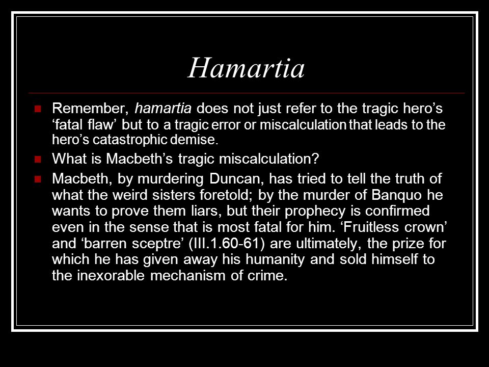 Image result for hamartia