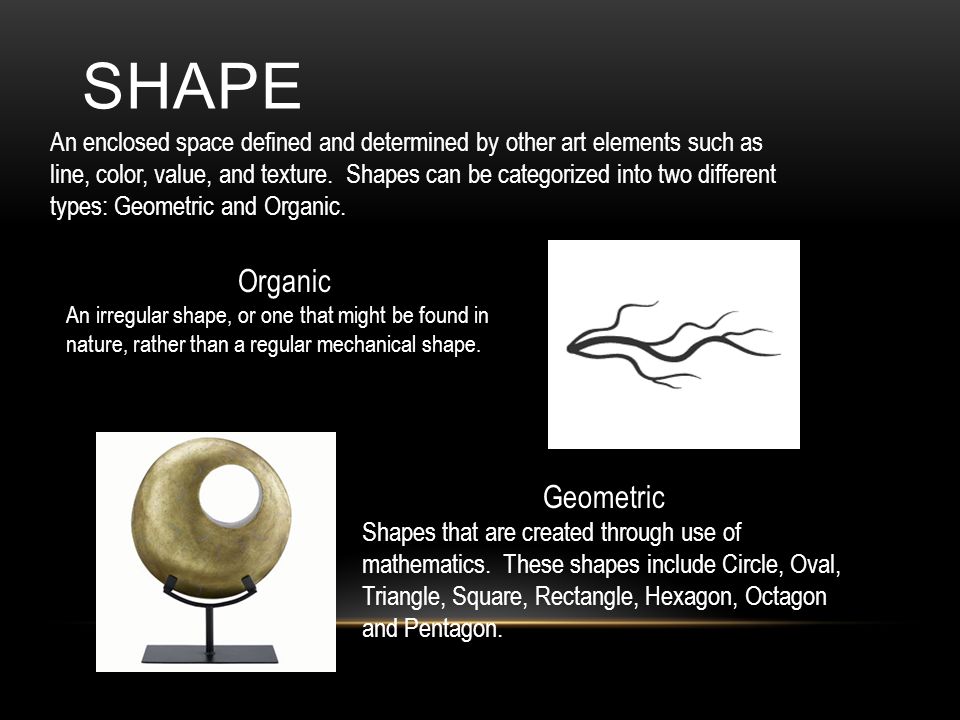 Shape Organic Geometric