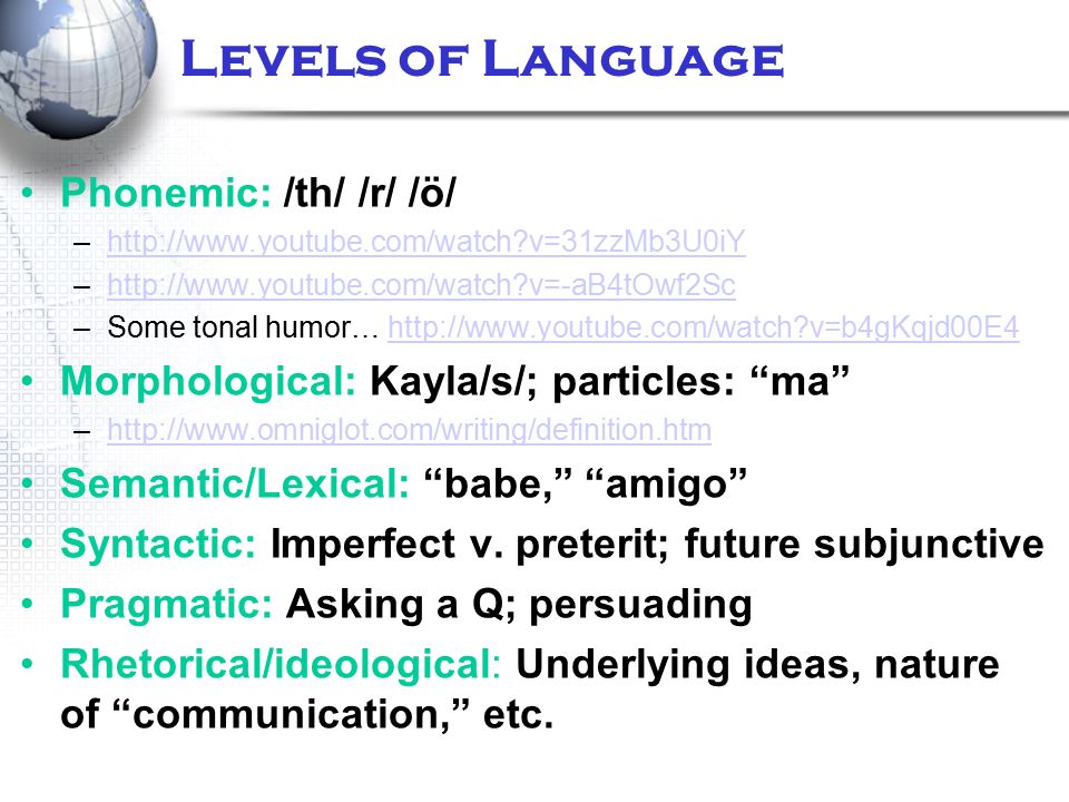 Verbal Differences In Icc Ppt Download