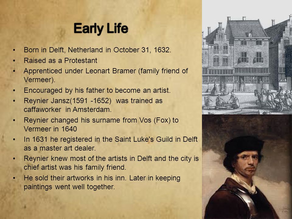 johannes vermeer ppt video online