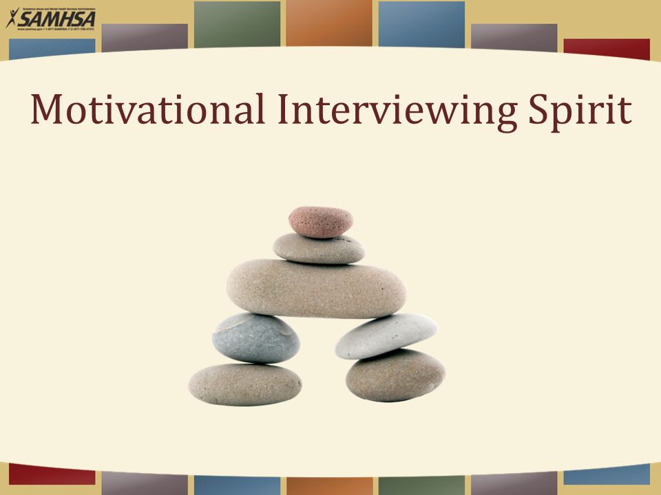 Motivational Interviewing Spirit