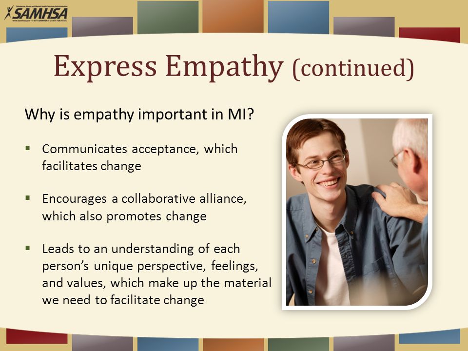 Express Empathy (continued)
