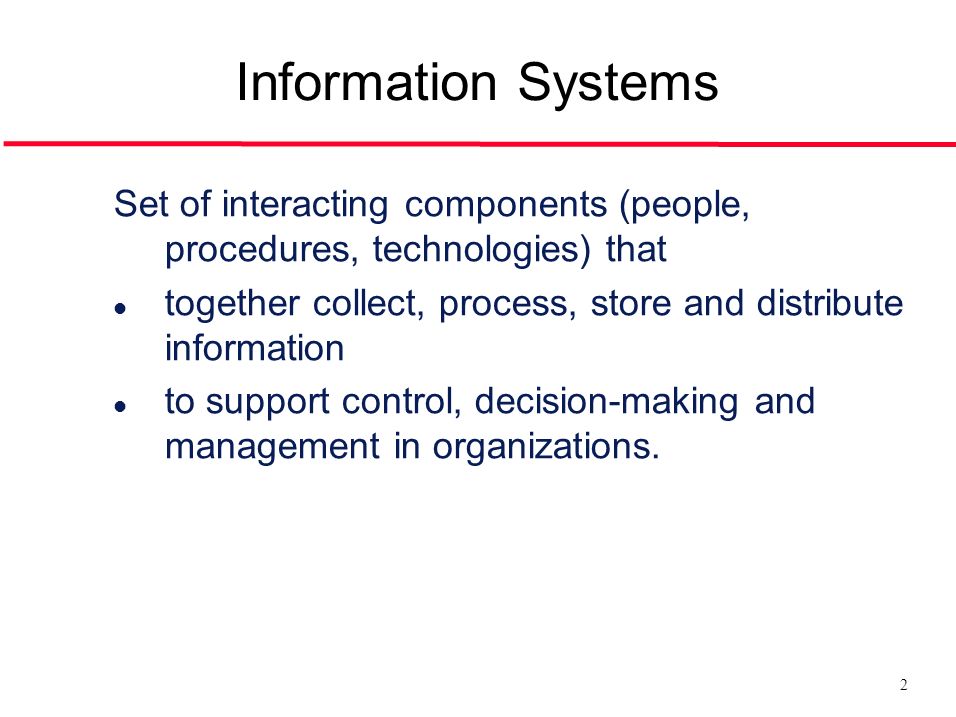 web based information system