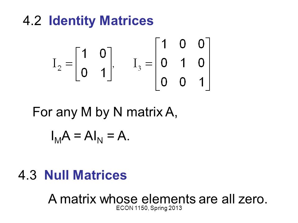 A matrix whose elements are all zero.