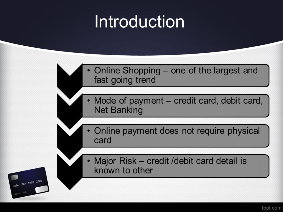 Credit Card Fraud Detection Ppt Video Online Download