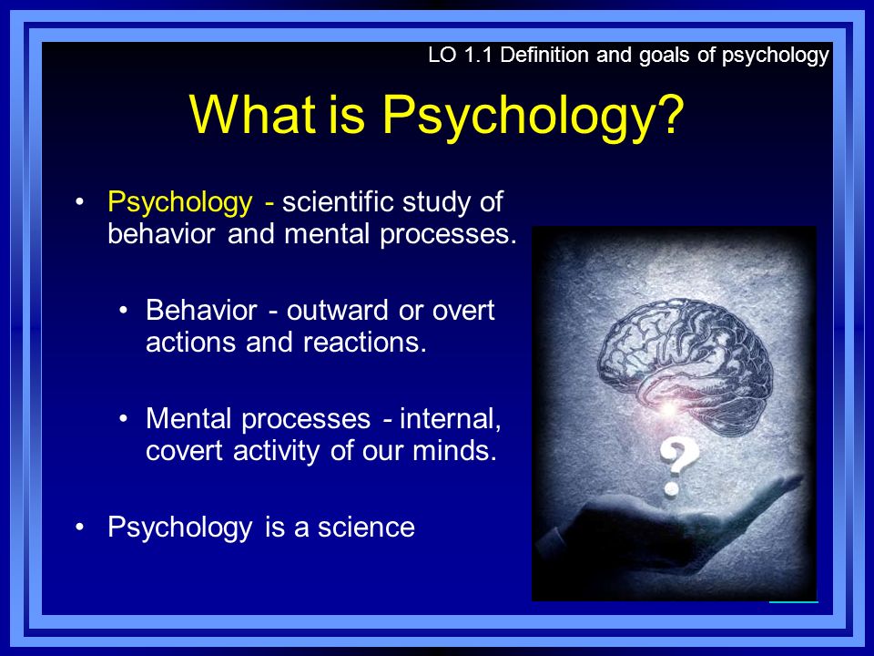 Presentation on theme: "The Science of Psychology"- Presentation ...