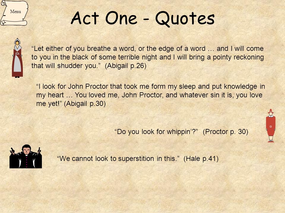 the crucible john proctor quotes