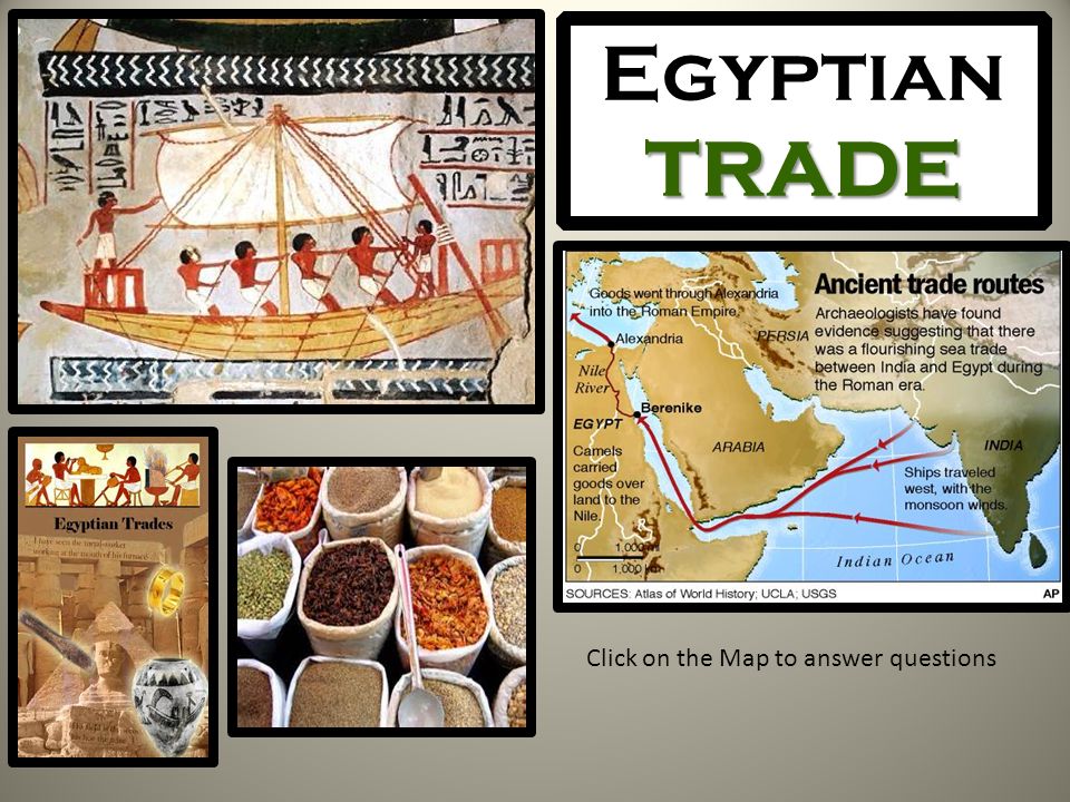 ancient egyptian trade goods