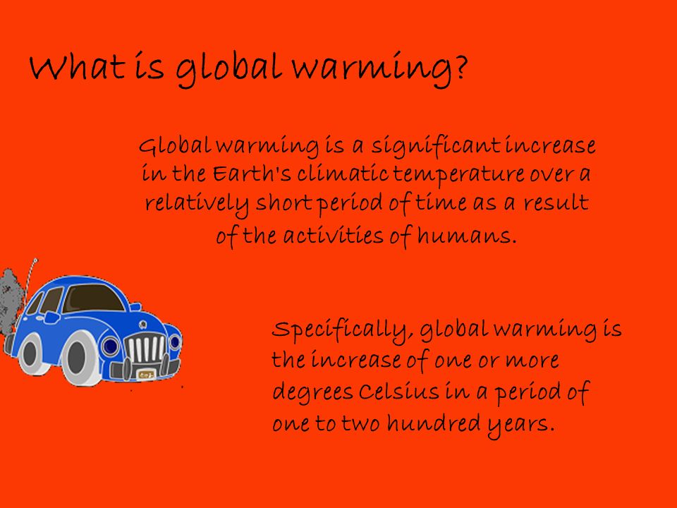 What is global warming