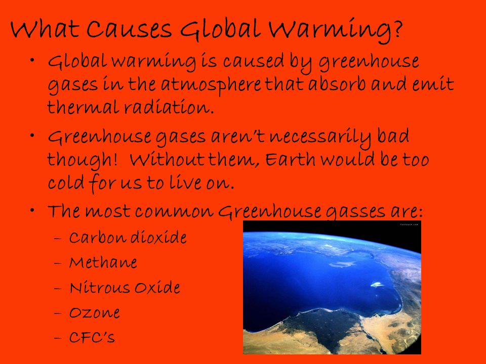 What Causes Global Warming