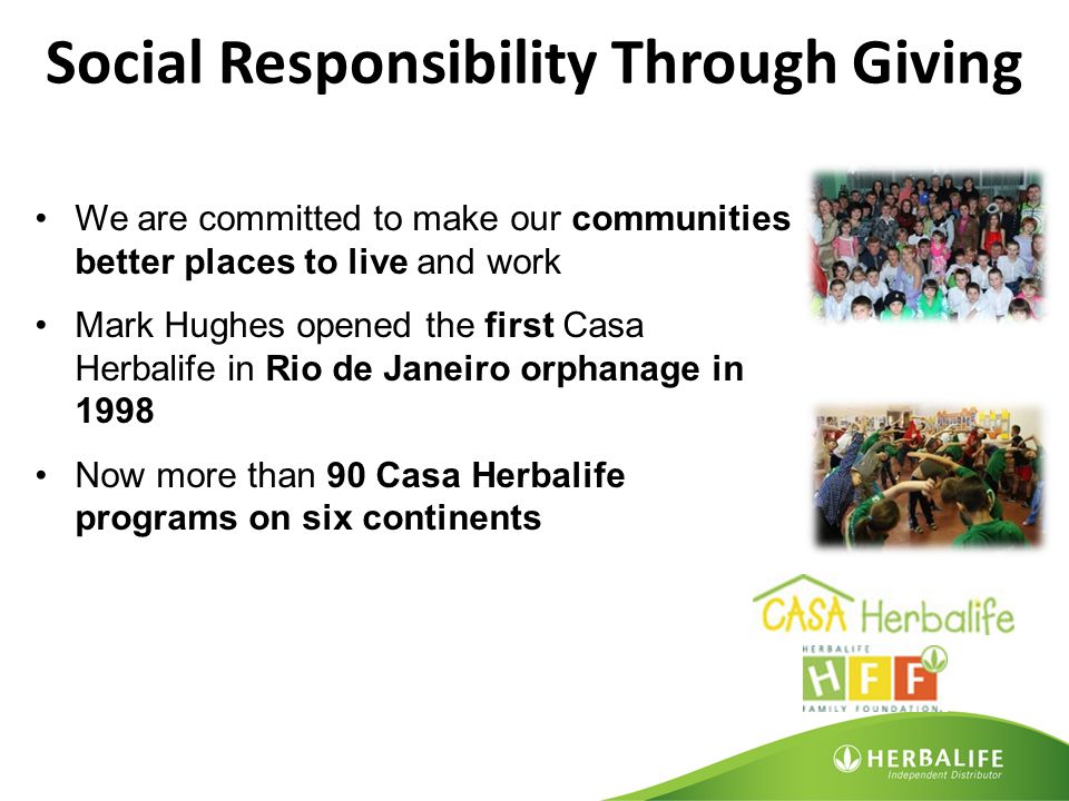 Social Responsibility Through Giving