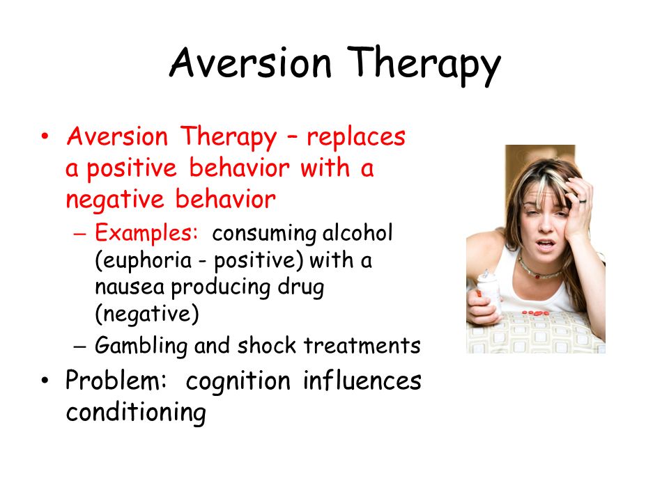 aversion therapy example