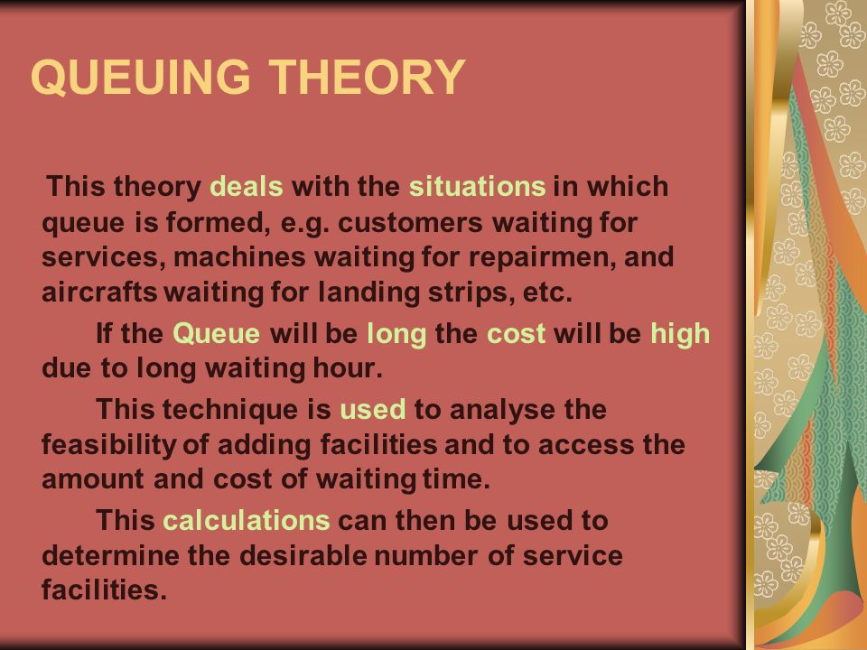QUEUING THEORY