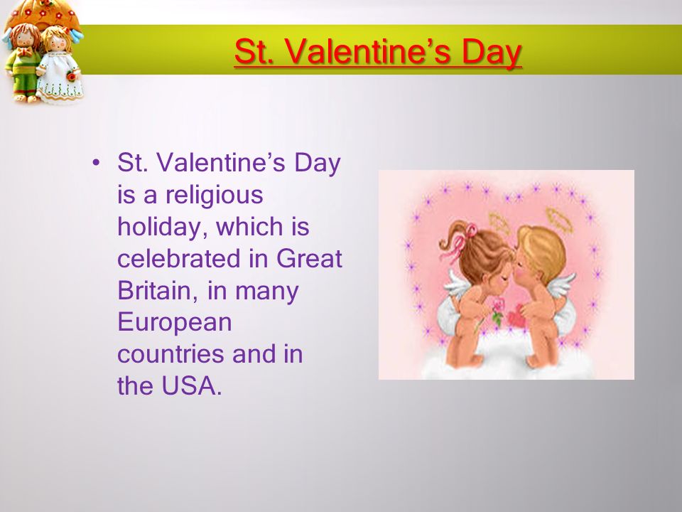 St. Valentine’s Day St.