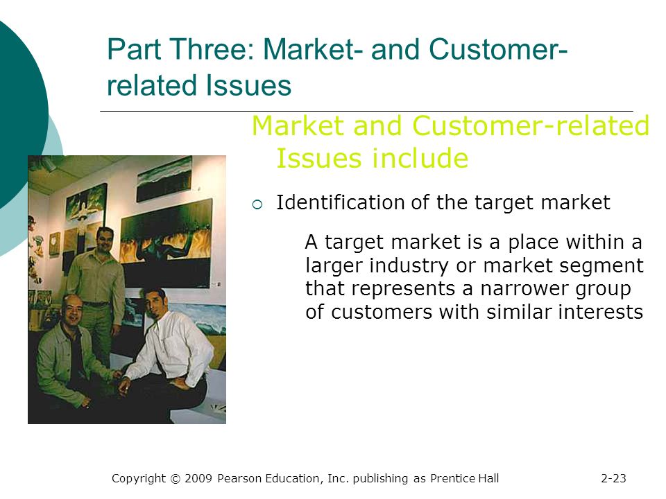 Part Three: Market- and Customer-related Issues