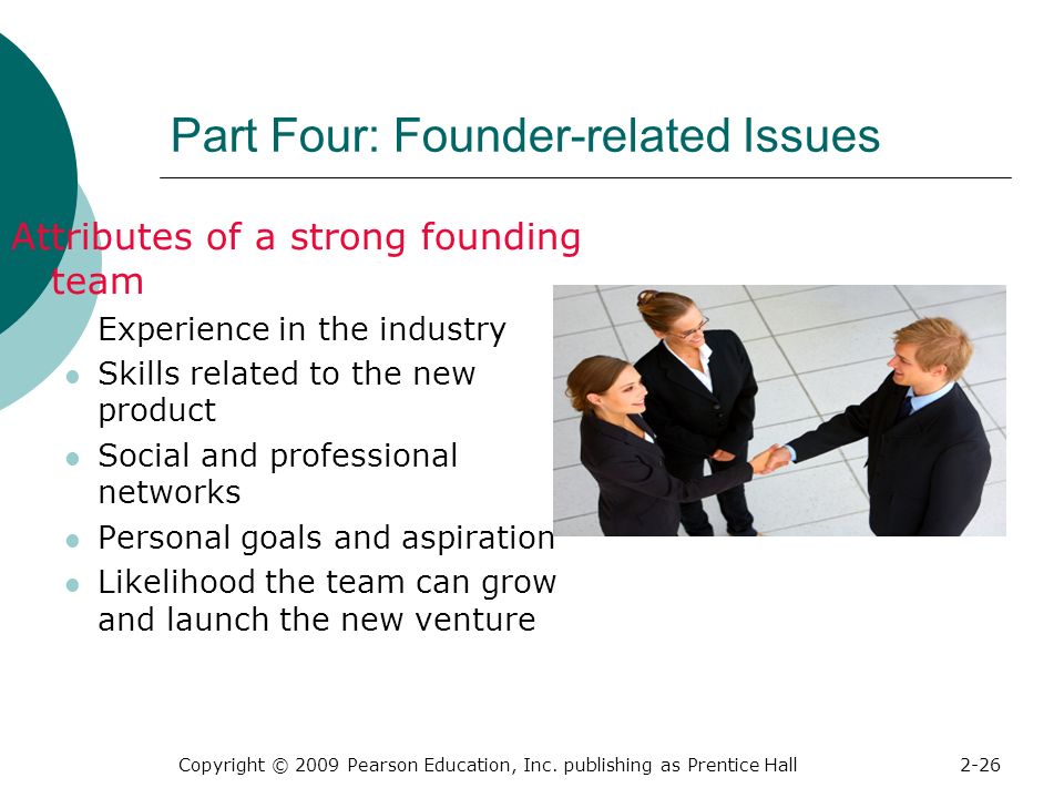 Part Four: Founder-related Issues