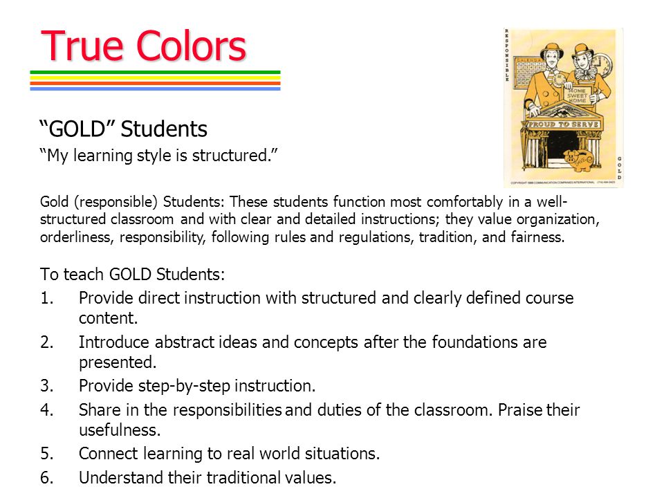 true colors part ii understanding yourself and others