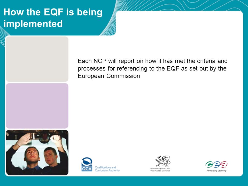 How the EQF is being implemented