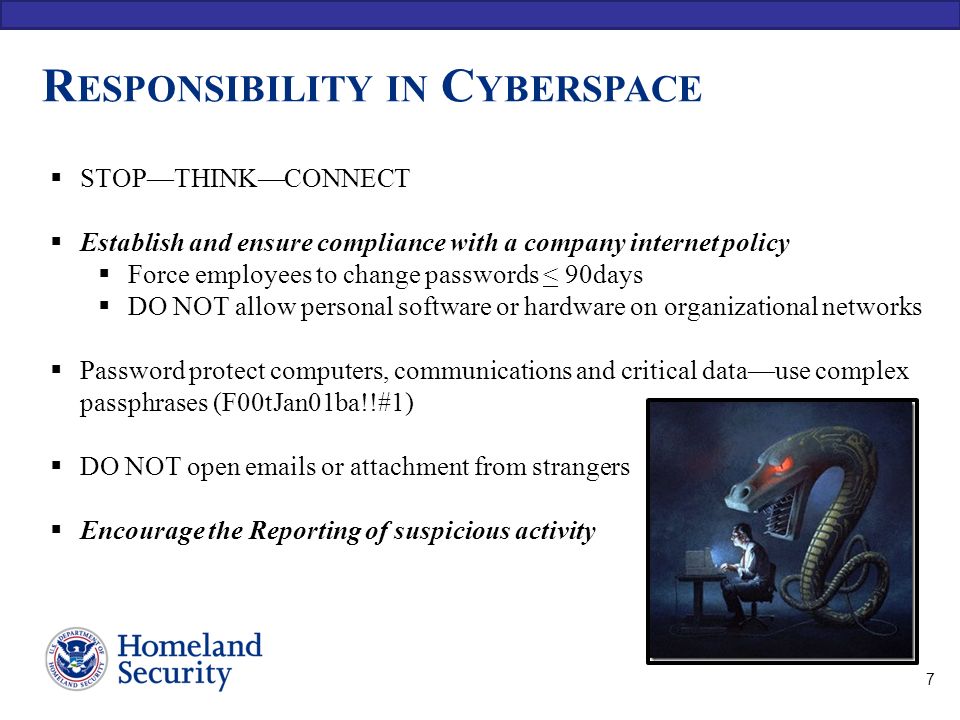Responsibility in Cyberspace