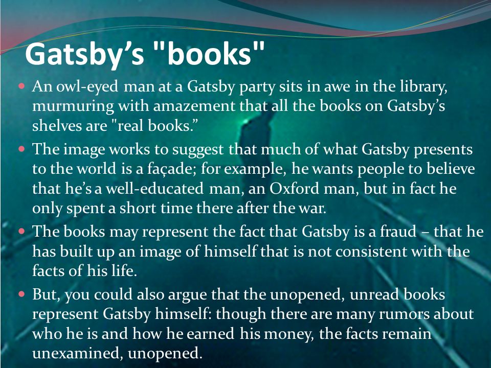 Реферат: Gatsby S Devotion Essay Research Paper Gatsby