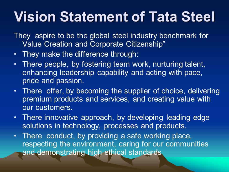tata group mission statement