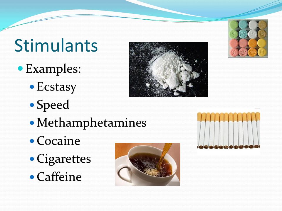 what are examples of stimulants