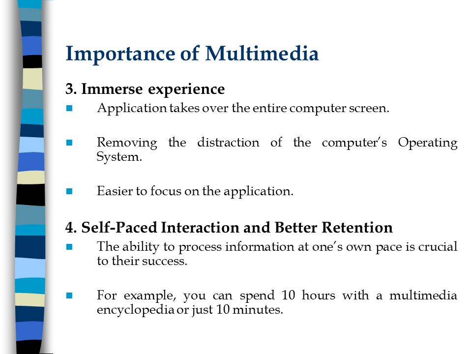 Why is interactive multimedia important?