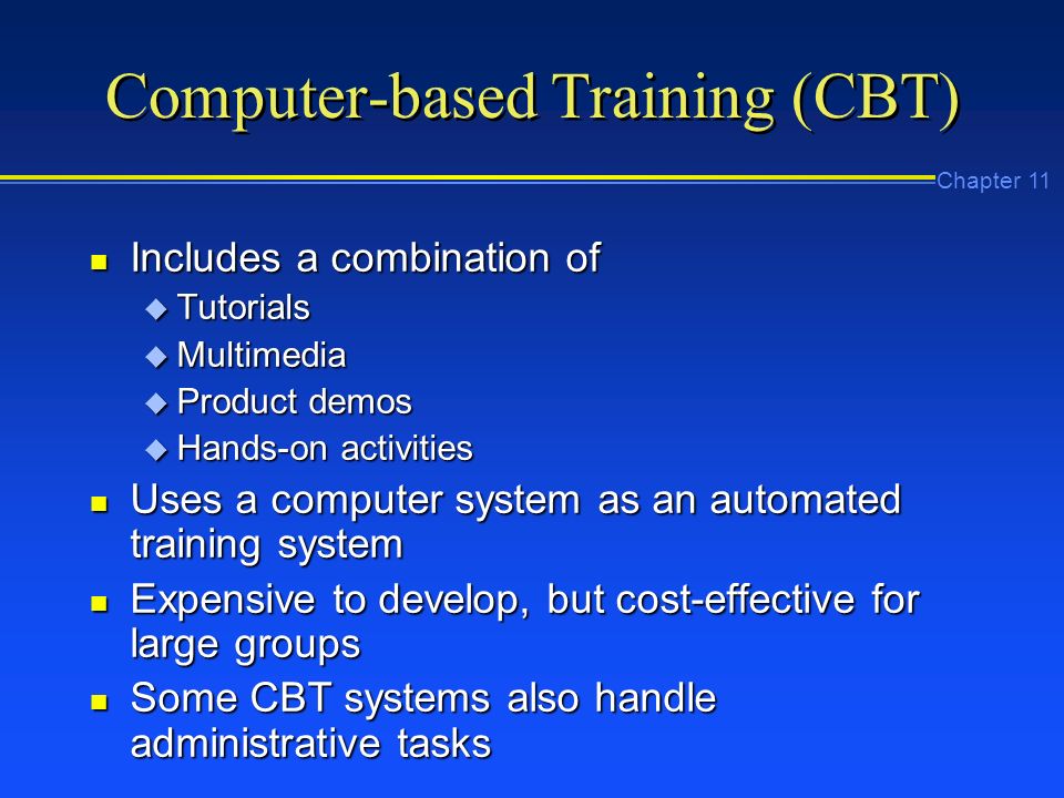 Chapter 11 Training Computer Users Ppt Video Online Download