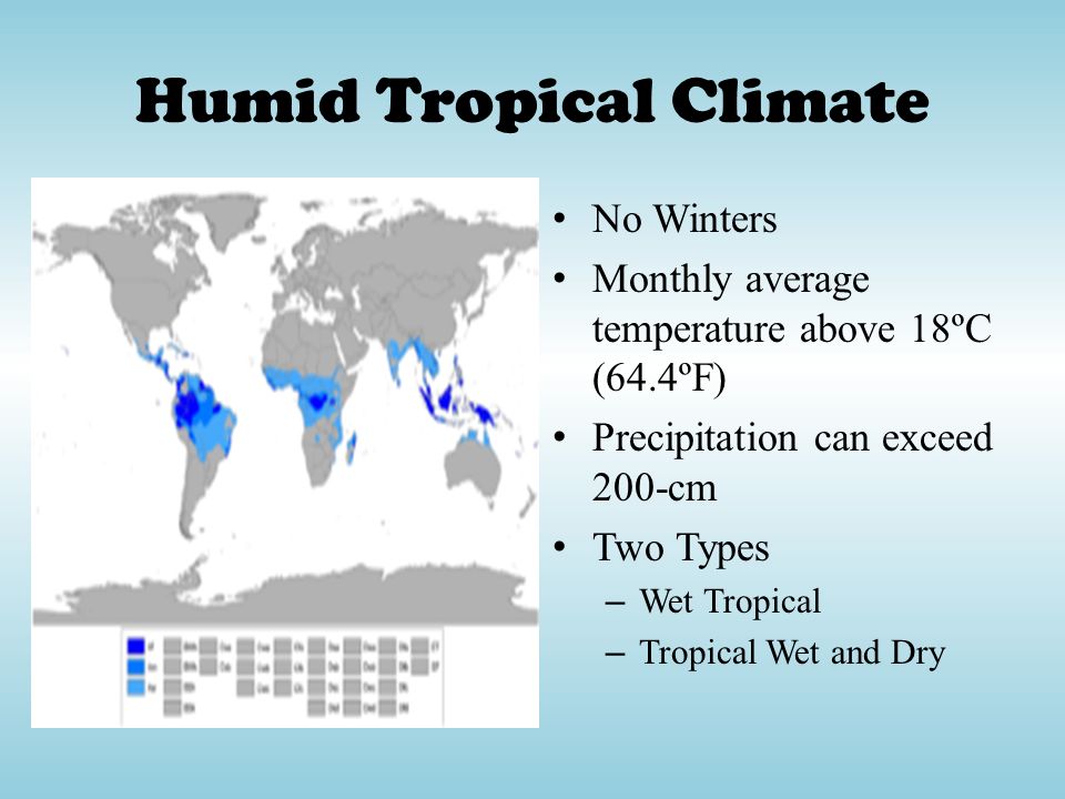 Humid Tropical Climate