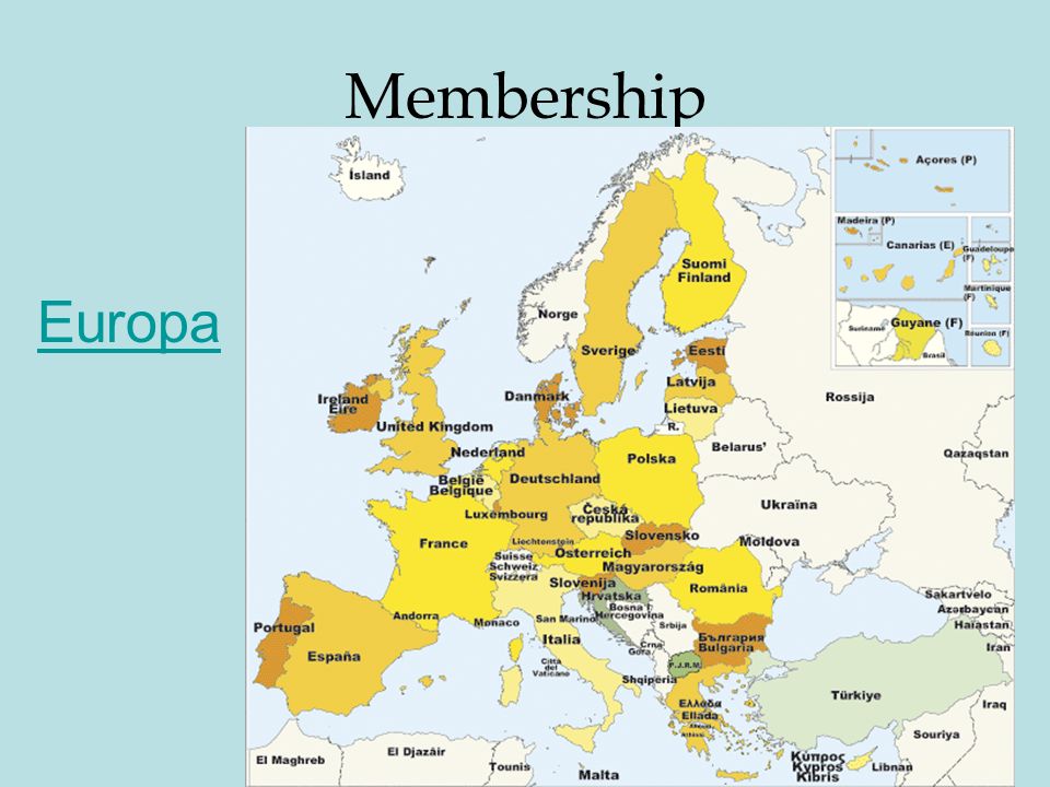 Membership Europa