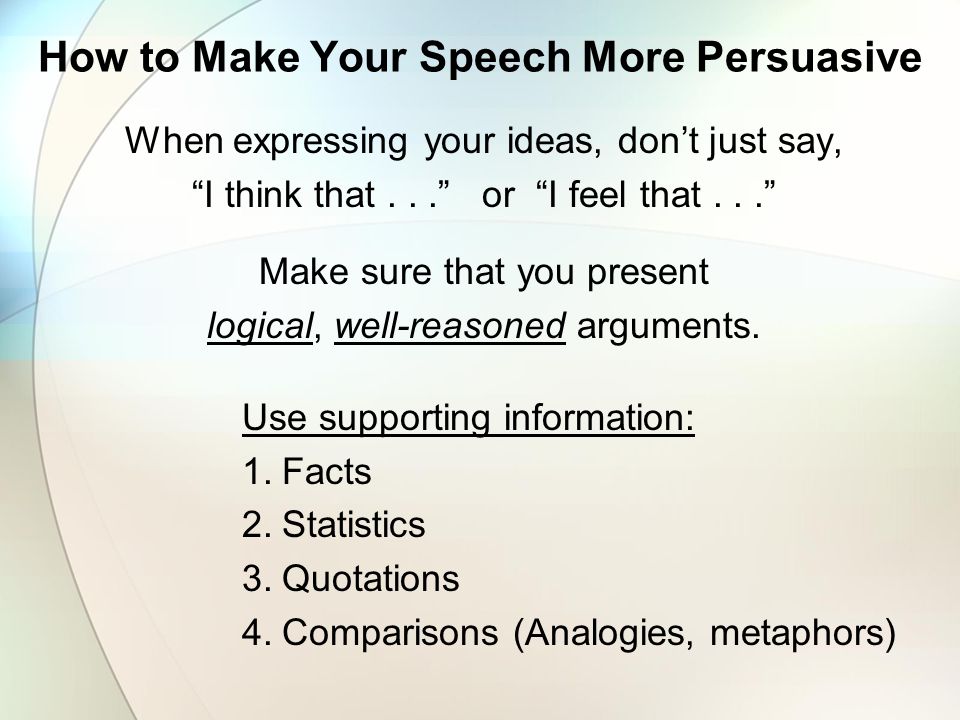 how to make your speech more interesting