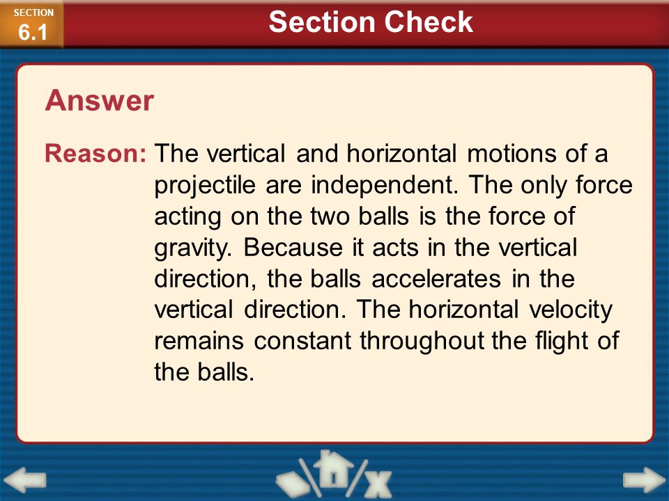 SECTION6.1 Section Check. Answer.