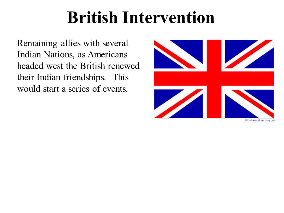 British Intervention