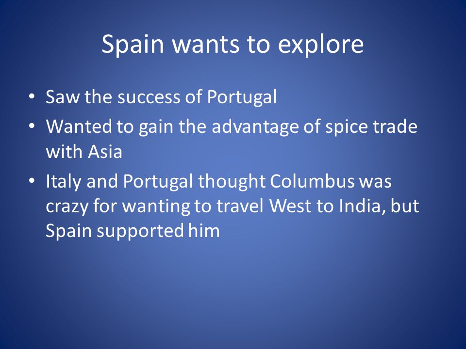 Spain wants to explore Saw the success of Portugal