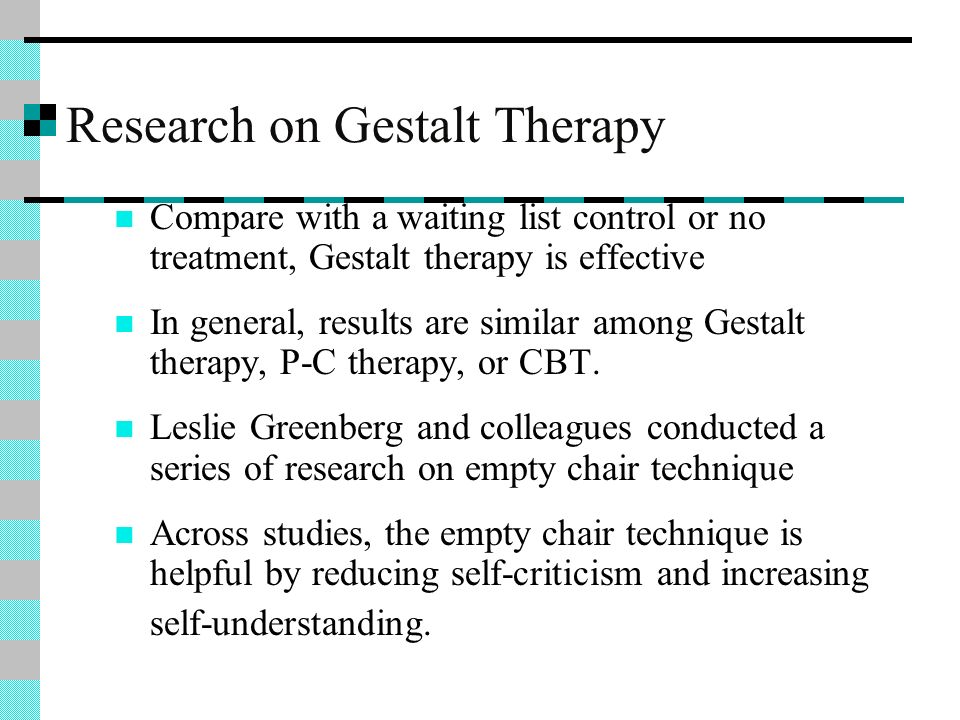 Gestalt Therapy Ppt Video Online Download