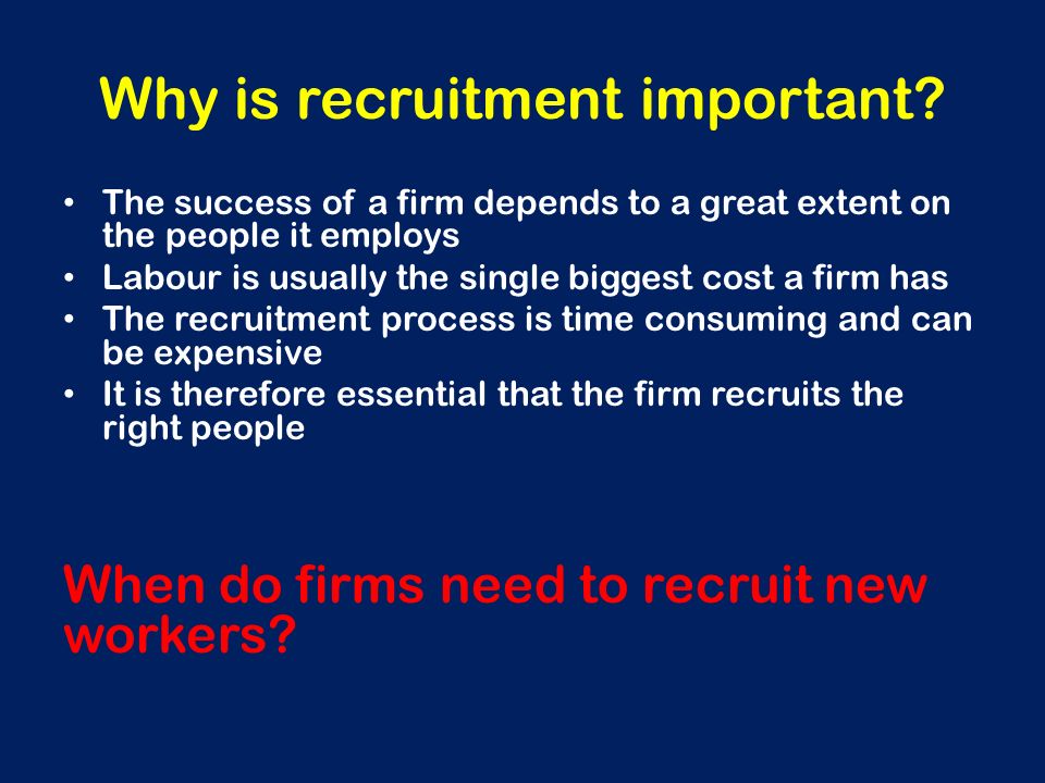 Recruitment And Selection Process