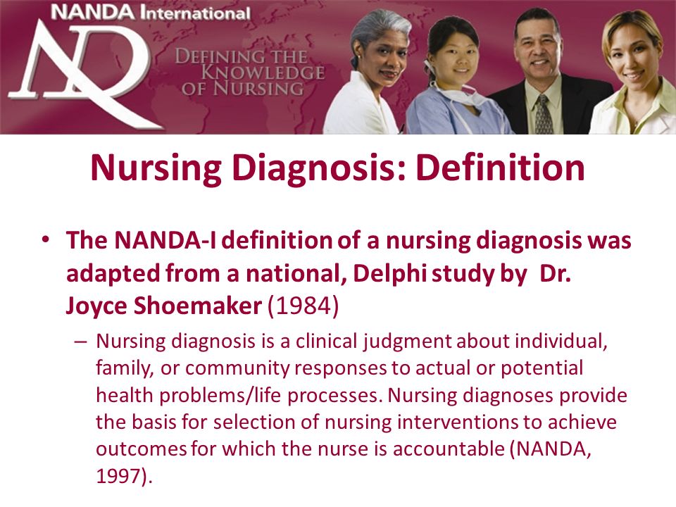 Nursing Diagnosis: Definition