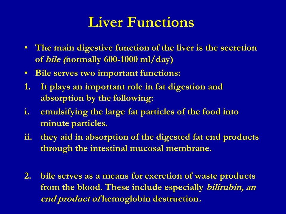 Secretion of Bile by the Liver Functions of the Biliary Tree Biology Diagrams