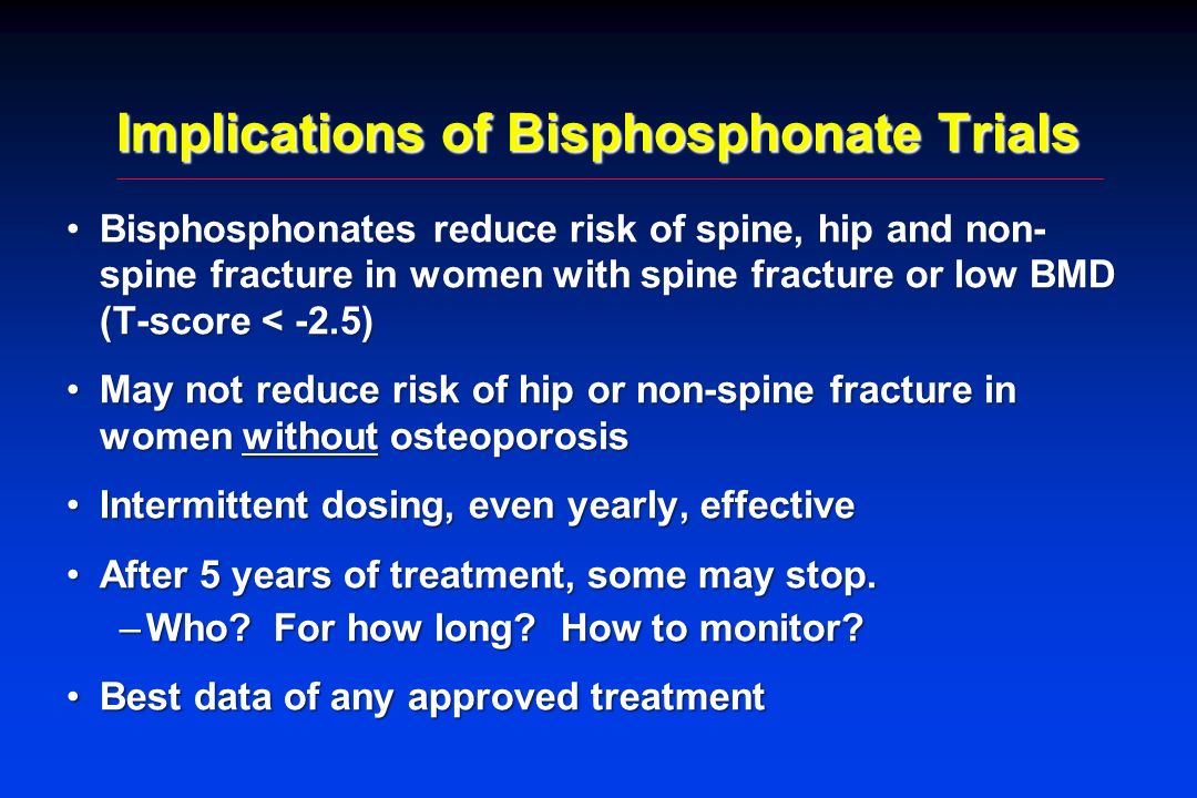 Osteoporosis T Score Chart