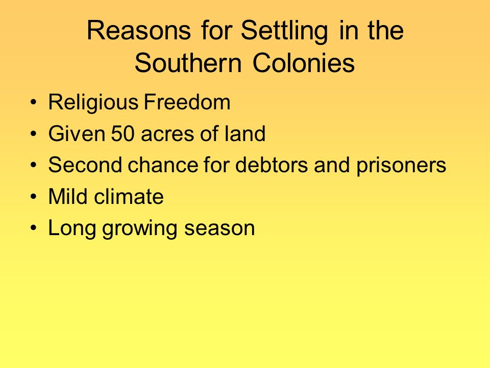 why-were-the-southern-colonies-settled-settling-the-middle-colonies