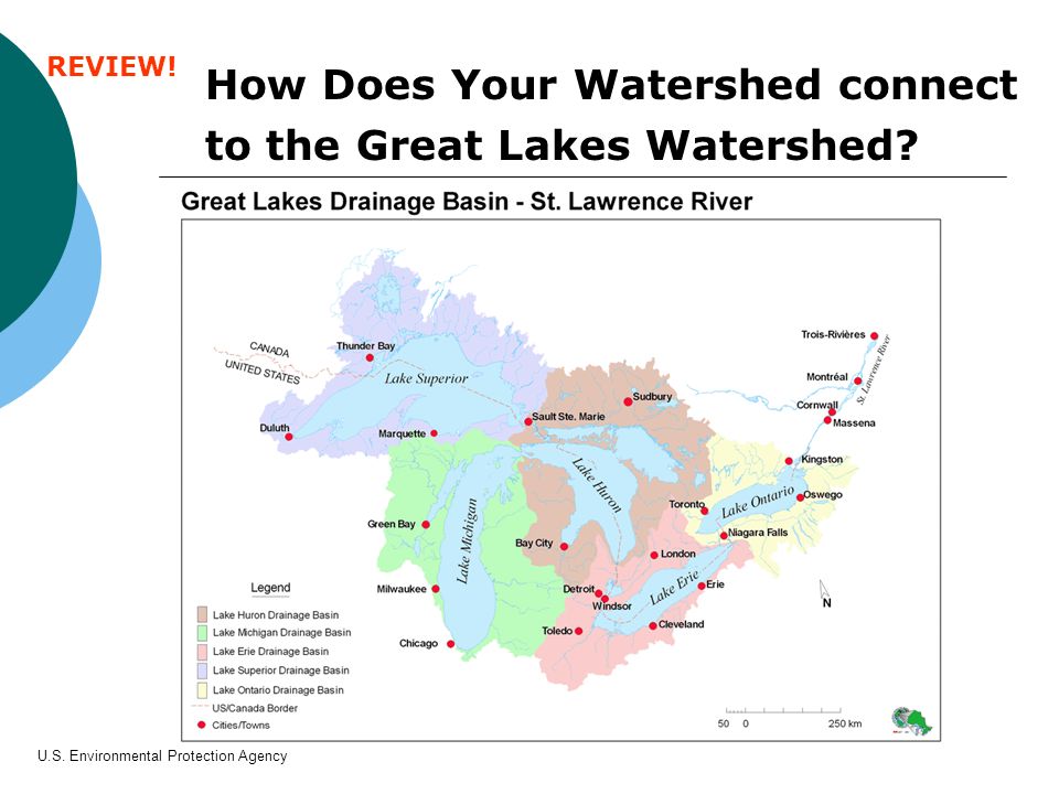 How Does Your Watershed connect to the Great Lakes Watershed