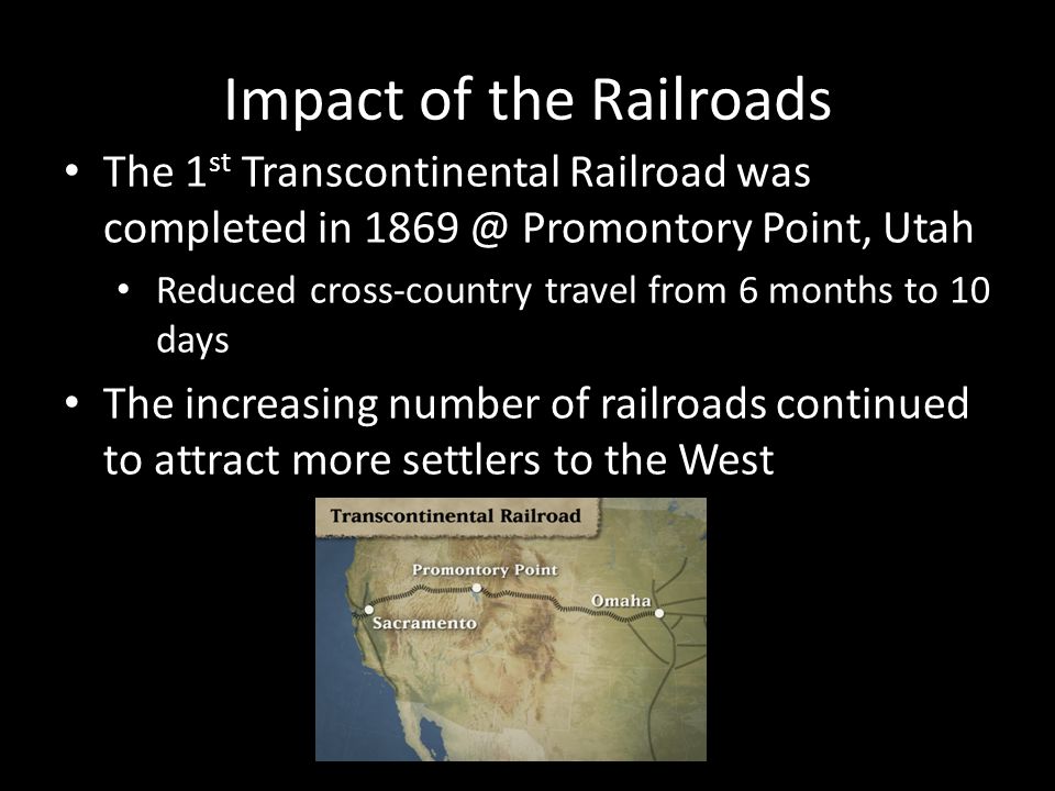 Impact of the Railroads