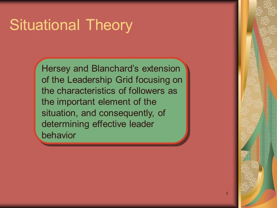 Situational Theory