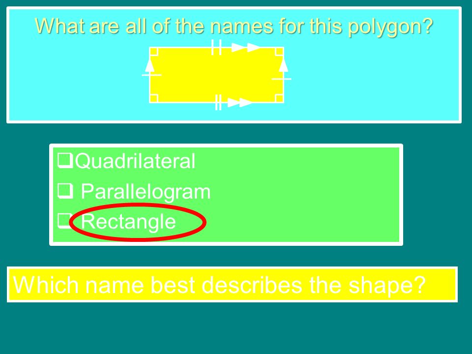 What are all of the names for this polygon