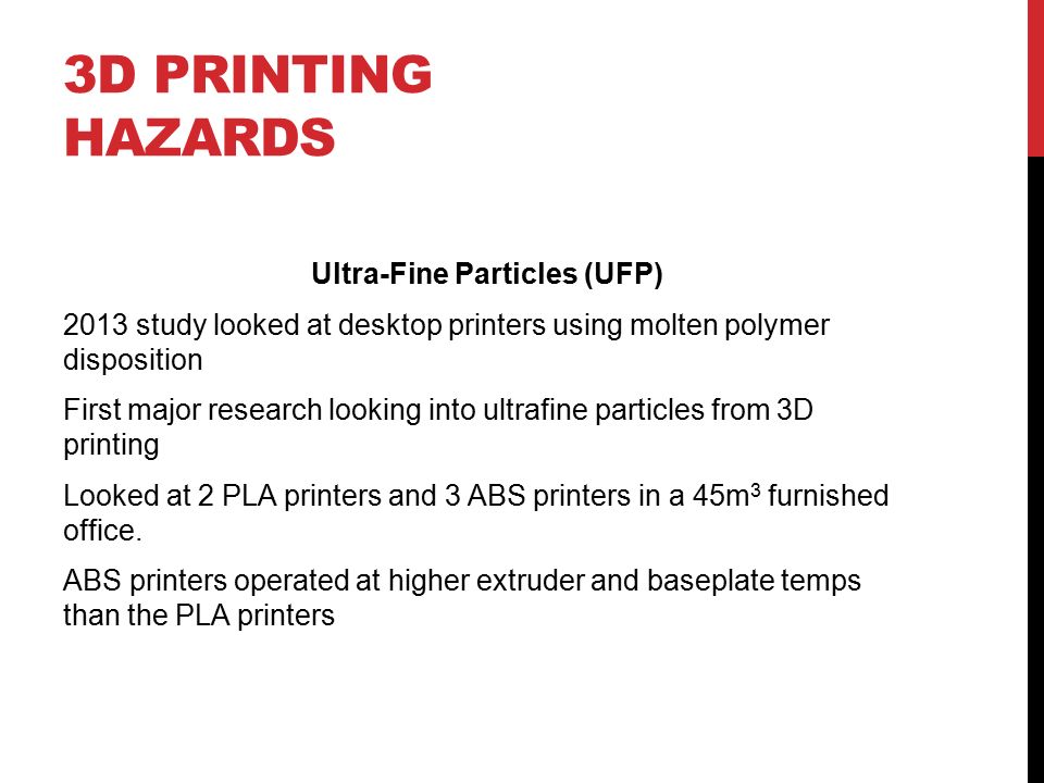 3D Printing Hazards