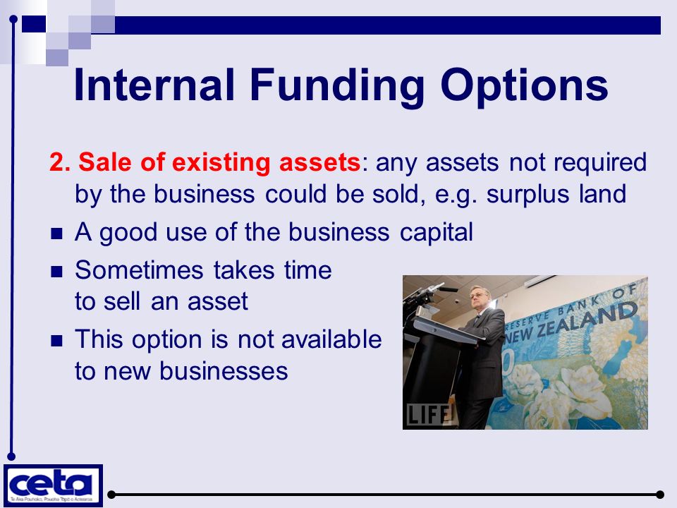 Internal Funding Options