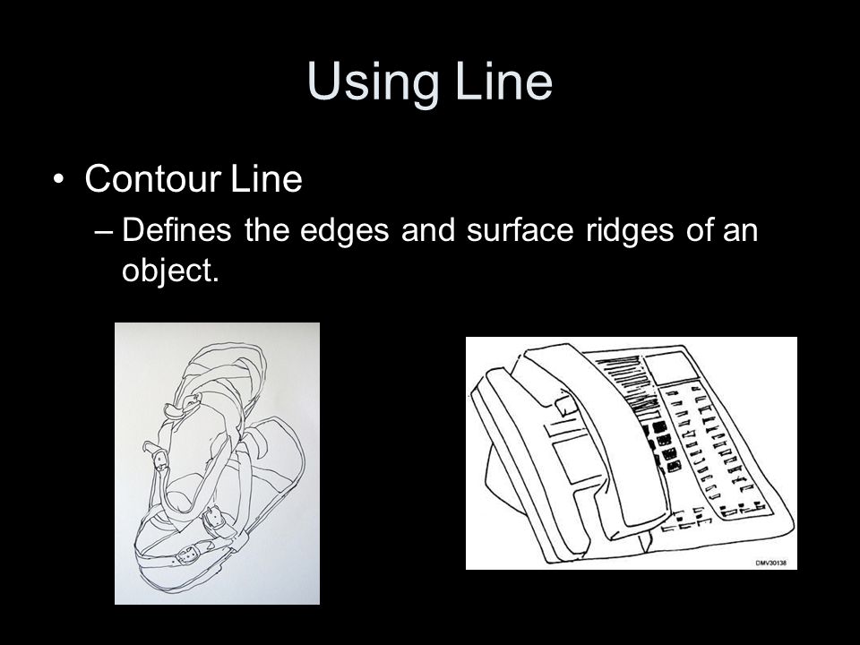 Using Line Contour Line