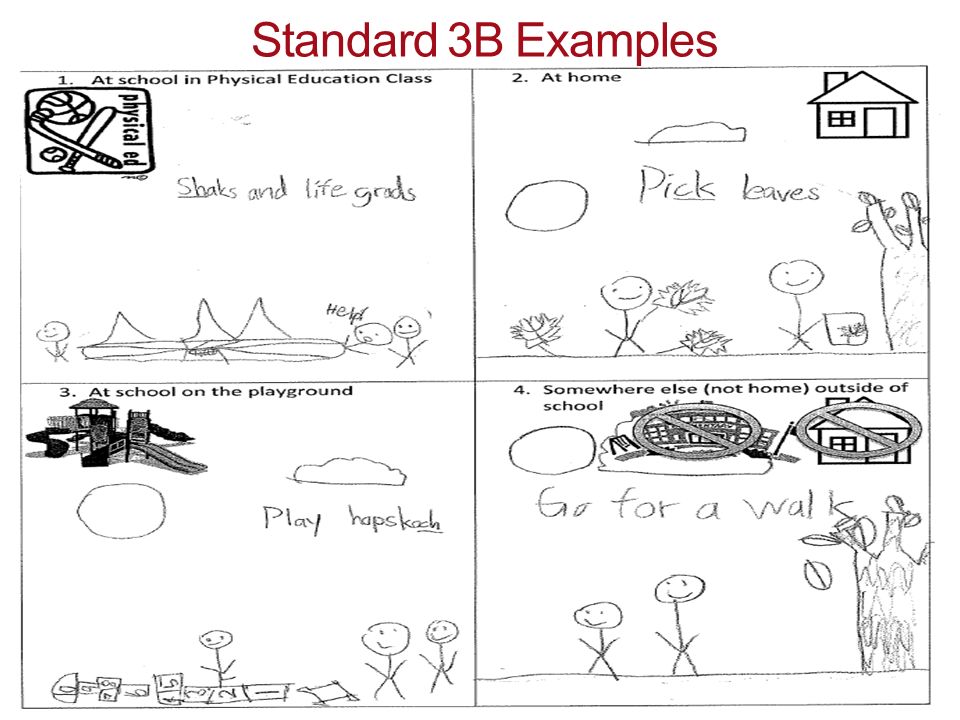 Standard 3B Examples